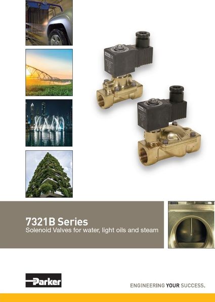 Каталог клапанов Parker Lucifer серии 7321B